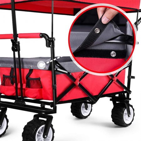 Outdoor Portable Wagon Folding Collapsible Garden Beach Cart Trolley wheel barrow foldable utility wagon 