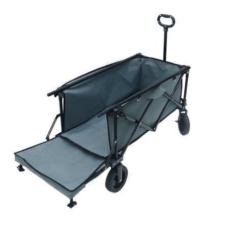 Camping beach cart wagon garden collapsible push cart wth 6 inch wheels kids camping trolley outdoor beach wagon 