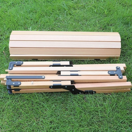 Best price camp folding wood chair camping foldable beech chair lightweight 