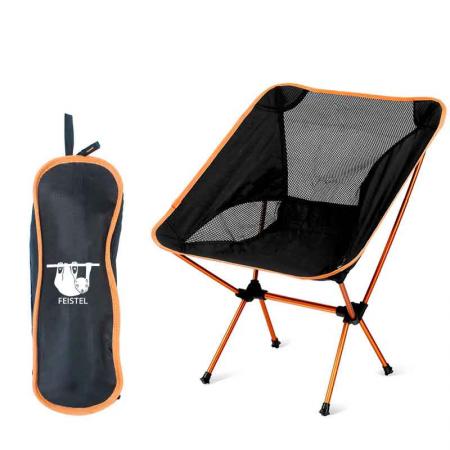 Lightweight folding camping chair with carry bag for camping hiking fishing 