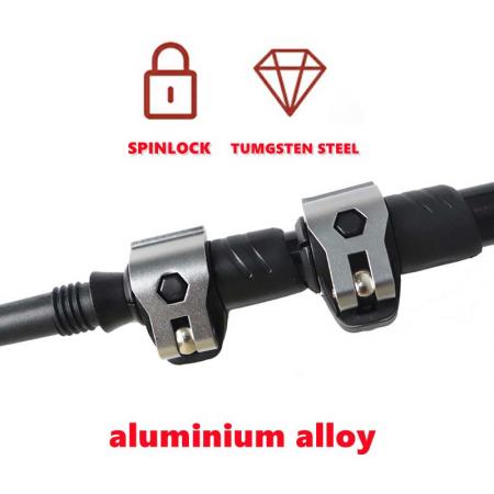 Lightweight Aluminum Walking Stick Telescopic Trekking Hiking Poles