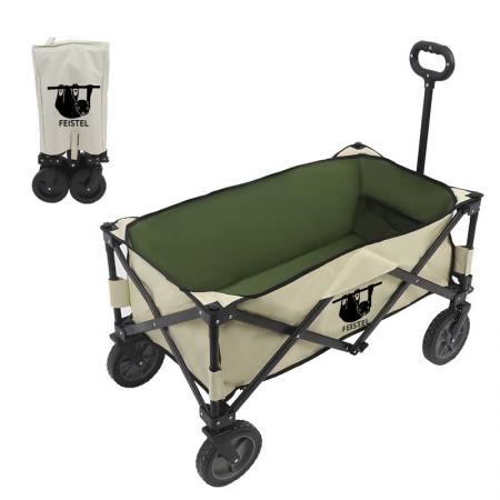 Collapsible Wagon Cart For Outdoor Beach Shopping Garden 