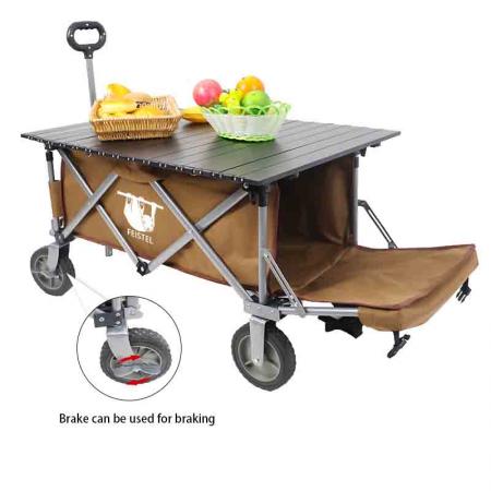 Collapsible Folding Garden Outdoor Park Utility Wagon Picnic Camping Cart