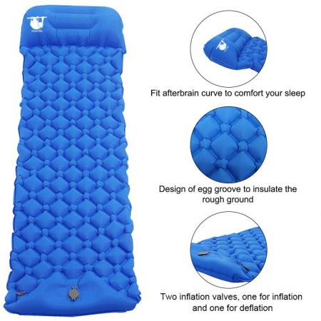 Super Soft Camping custom sleeping pad  for Backpacking Hiking 