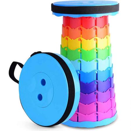New Retractable Stool folding portable stool camping Plastic stool 