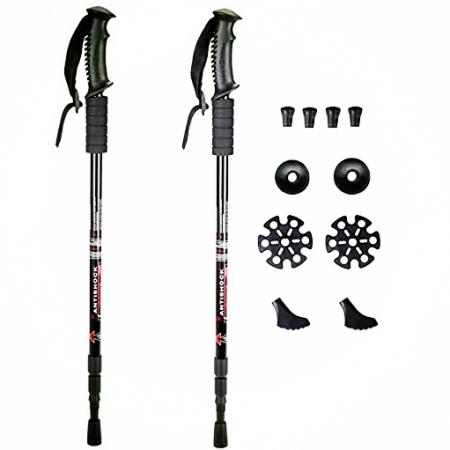 Supply Collapsible Trekking Hiking Poles Trekking Trail Poles