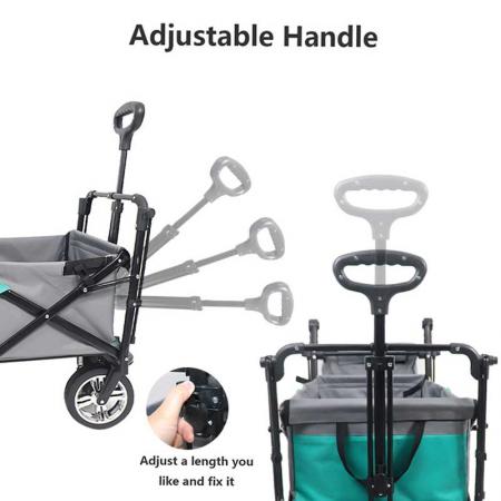 Wholesale Outdoor Picnic Camping Beach Garden Trail Foldable Collapsible Folding Utility Cart Wagon 