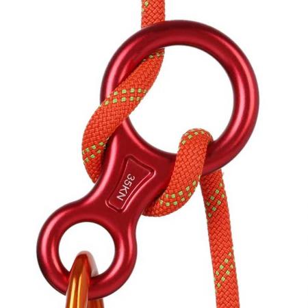 Rappelling Safety 35KN Aluminum Climbing Carabiner 