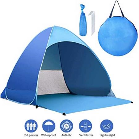 UPF 50+ Sun Shelter Instant Portable baby beach tent 