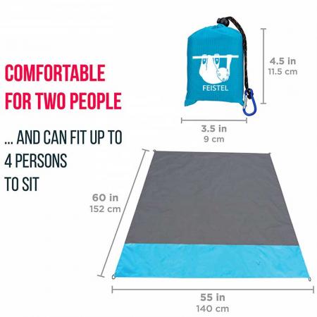 High Quality Portable Waterproof Pocket Picnic Beach Mat 