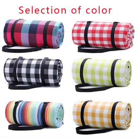 Eco-Friendly Wipable Canvas Picnic Mat Beach Blanket 