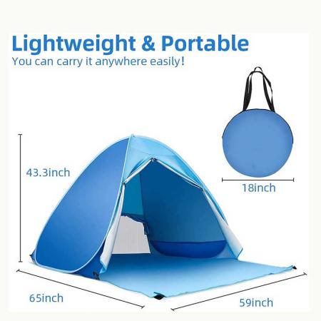 UPF 50+ Sun Shelter Instant Portable baby beach tent 