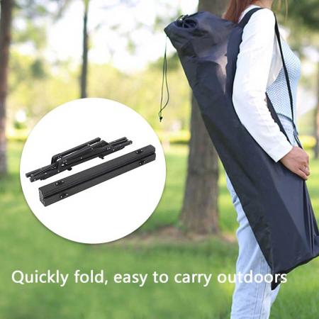 Outdoor Height Adjustable Lightweight Aluminum Folding Camping Table 