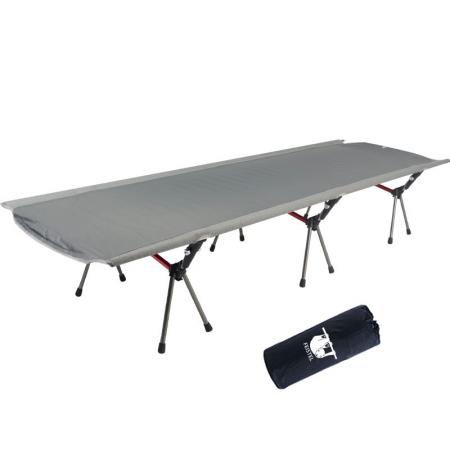 Outdoor Military Army camping equipment adjustable height Sleeping Cot folding camp bed 