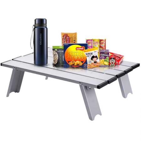 Aluminium Foldable Table Aluminum Camping Outdoor Lightweight for Beach Backyards BBQ Party 