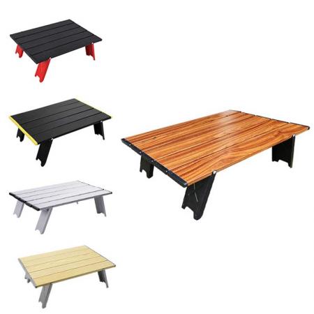 Foldable Camping Table Outdoor Table Portable Folding Lightweight Table for Picnic Beach 