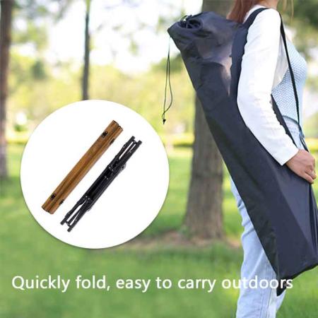 Camping Table Foldable Outdoor Camping Table Adjustable Height Adjustable Outdoor Table Portable Folding Lightweight Table for Picnic 