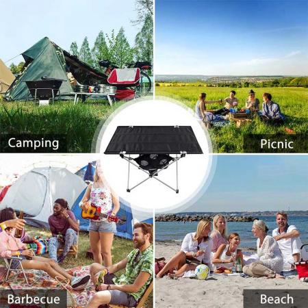 Camping Table Outdoor Aluminum Folding Camping Table for Outdoor Picnic Camping 
