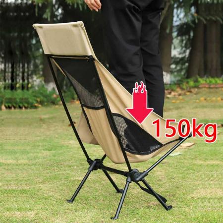 Outdoor Table and Chair set Portable Camp Folding Chair with Carry Bag Easy to Carry for Outdoors 