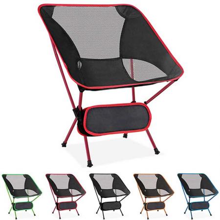 Beach Chair Foldable Outdoor Folding Chair for Camping Backpacking Picnic Beach 