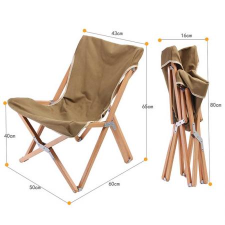 Folding Fabric Camping Chair Lightweight Outdoor Beach Camp Chair with Carry Bag for Camping Fishing 