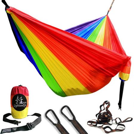 Hammock Swings, Lightweight Indoor and Outdoor Nylon Parachute Hammock 