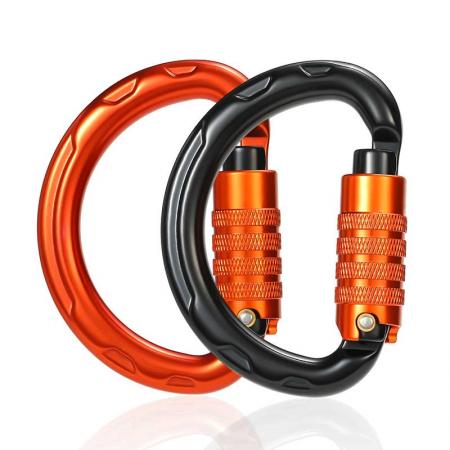 Amazon Hot Sale 7075 Aluminum Carabiner Climbing Carabiner Snap Hook 