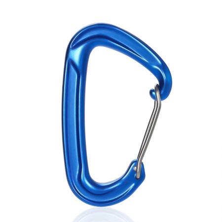 18KN Lightweight Heavy Duty Aluminium Carabiner Clips for Hammocks Camping Key Chains Outdoor and Gym etc 