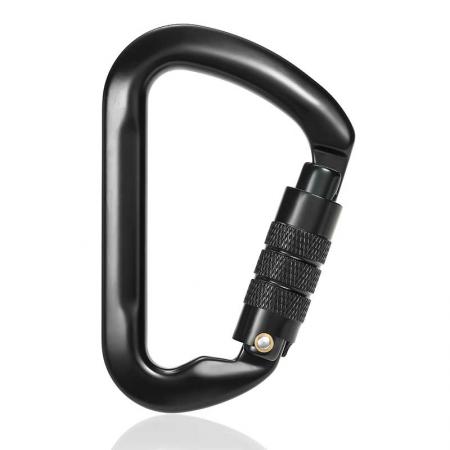 High Quality Safity Aluminum Colorful Outdoor Hook Climbing Carabiner 
