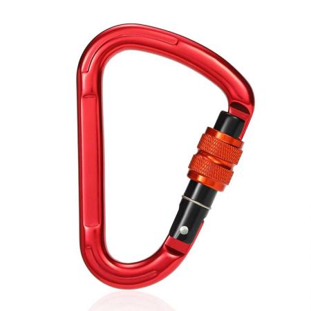 High Quality Safity Aluminum Colorful Outdoor Hook Rock Climbing Carabiner Snap Hook Multi Tool Carabiner 