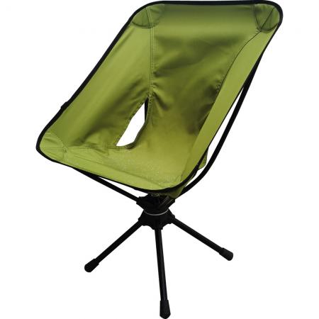 Outdoor lightweight 360 Degree camping Swivel Chair for fishing and travel 