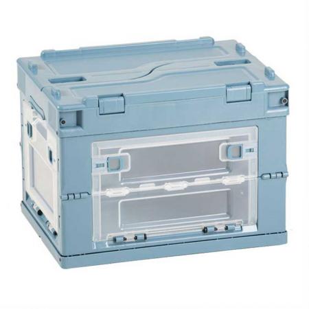 Easy to Assemble Storage Containers, Stackable Plastic Bins for Home & Office Organization, Toys, Snacks, Books Storage Box 