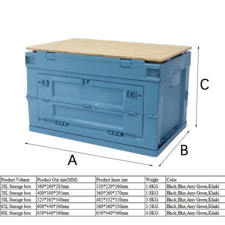 Storage Boxes & Bins Plastic Durable Cargo Storage Box Weathertight Storage Organizer Box Secure Padlock Car Trunk Organizer Collapsible Storage Box 