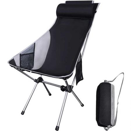 Ultralight High Back Folding Compact Portable Chair 