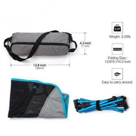 Portable Camping Chair Foldable Beach Chair Outdoor Lightweight for Fishing Beach Chair Foldable 