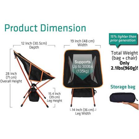 Factory Price Hiking Chair Outdoor-Tools BBQ Ultralight Folding Beach-Seat Travel Fishing 