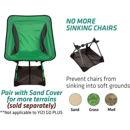 Folding Chair Picnic Seat Fishing-Tools Ultralight Hiking Outdoor Portable with Carry Bag 