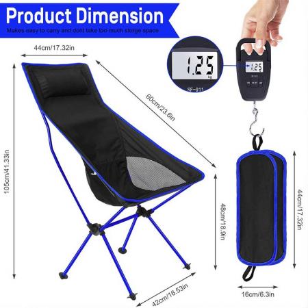Factory Price Folding Beach Chair Outdoor Lightweight Camping Chair 