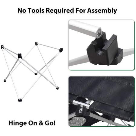 New Oxford Cloth Camping Beach Table BBQ Picnic Folding Table for Barbecue Picnic 