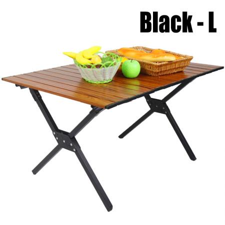 Folding Wood Table Portable Camping Table for Outdoor/Indoor Picnic Travel Beach Camp BBQ Backyard 