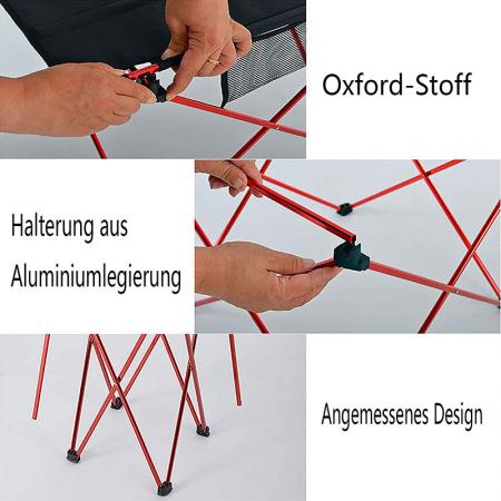 Lightweight Backpack camping folding table for Hiking Fishing 