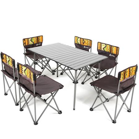 Camping Folding Table and Chairs Set Folding Chair Camping Chair and Table Adult Camping Folding Chair and Table Set 