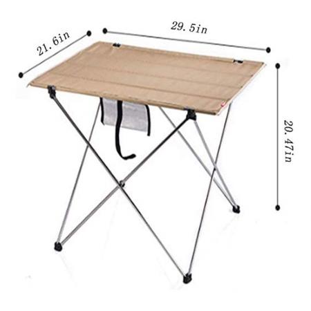 Small Portable Camping Table That Fold up Lightweight for Outdoor Picnic BBQ