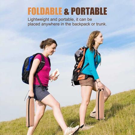 Foldable Camping Table Portable with Storage Bag for Fishing Beach Outdoors Picnic and Hiking 