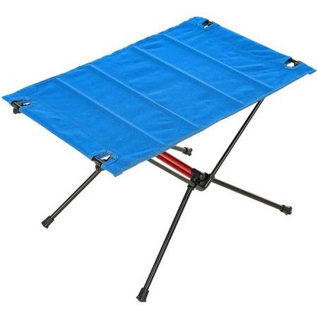 Folding Outdoor Table Compact Lightweight Small Folding Roll - up Table for Outdoor Picnic Beach Camping BBQ Party 