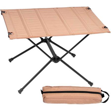 Foldable Camping Table Portable with Storage Bag for Fishing Beach Outdoors Picnic and Hiking 