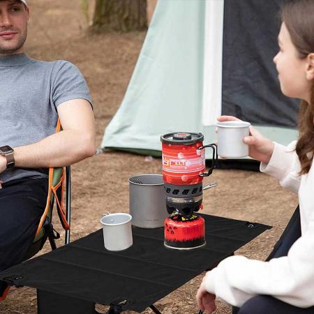 Amazon Hot Sales Folding Table Outdoor Compact Lightweight Small Folding Roll - up Table for Picnic Beach BBQ Party