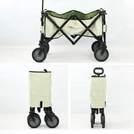 Garden Tool Collapsible Outdoor Garden Utility Wagon Cart 