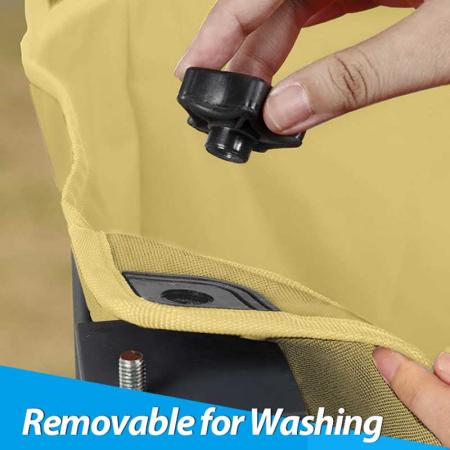 Collapsible Folding Utility Wagon Cart for Outdoor Garden and Beach Use 