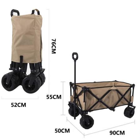 Heavy Duty Outdoor Portable Camping Picnic Trolley For Travel 